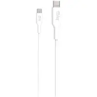 Jaym , Câble USB-C / USB-C PD 3.0 100W charge et synchronisation 2m, Blanc