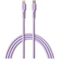 Forever Cable Usb C Vers Lightning 2,4a Lavande - 1,8m Câble Usb C Lightning Pour Charge Et Synchronisation De Données - Cable Lightning Usb C Pour Appareils Avec Port Lightning