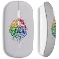 CAPACHEAP Souris sans Fil Lion paint art