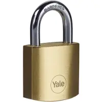 Yale Cadenas en laiton avec une anse en acier cémenté - 35 mm - 3 clés