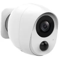 Eurowebbiz Camera de surveillance extérieur IP et Wifi 1080P vision de nuit