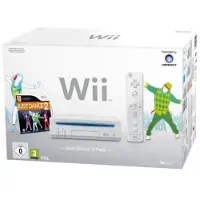 Nintendo Console Wii Blanche Just Dance 2 Pack