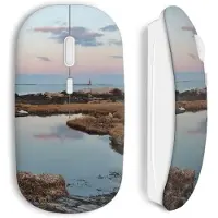 CAPACHEAP Souris sans fil mer paysage