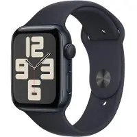 Apple Watch Se (2023) Gps 44 Mm Boîtier En Aluminium Minuit Avec Bracelet Sport Minuit