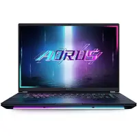 Gigabyte Ordinateur Portable Gaming Aorus Master 16 BZHC6FRE65SP 16" Intel Core Ultra 9 32 Go RAM 2 To SSD Noir - Azerty Français