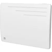Bestherm Radiateur électrique fixe à inertie sèche fonte 1000W MOTU horizontal blanc
