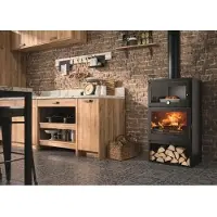 Panadero Poêle à bois - - Faro Ecodesign - 6,9 kW - Bûches 60 cm