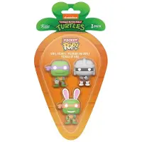 Funko POP! Pop! Carrot Pocket - Zestaw 3 Figur Ninjago: Donatello, Shredder, Michelangelo