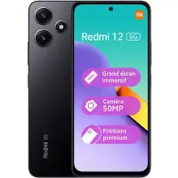 Xiaomi Redmi 12 5G 8 Go/256 Go Noir (Jade Black) Dual SIM 23076RN8DY