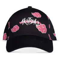 Difuzed Hommes, Casquette, Naruto Shippuden casquette baseball Akatsuki, Noir, (Taille unique)