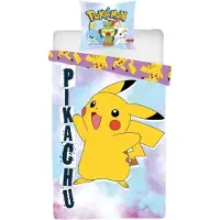 Nintendo Literie réversible 140x200 microfibre POKEMON Pikachu