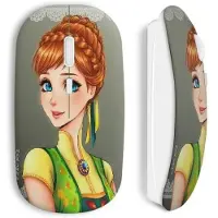 CAPACHEAP Souris Sans Fil Anna Reine Des Neiges