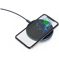 Urban Factory Chargeur à induction rond 10 Watts Noir