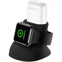 Usams Support Noir Pour Charger Apple Watch (Tous Modèles) Et Airpods