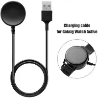 Generique Chargeur Sans Fil Pour Samsung Galaxy Watch Active Sm-R500, Avec Câble De Chargement Usb De 1m, Pour Montre Connectée