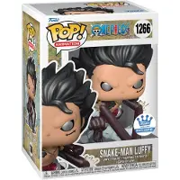 Funko POP! One Piece POP animation figurine vinyle Snake-Man Luffy 9 cm (version métallique) (1266)