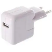 Generique Kit 2 En 1 Ipad 1,2 & 3 - Chargeur Maison + Câble 1m Blanc