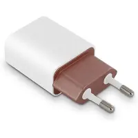 Mooov Chargeur Secteur Platinium 1 Usb-A 2.4 A - Blanc Et Rose