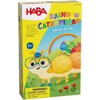 Haba Jeu « La chenille arc-en-ciel » de - un jeu coloré pour enfants, pour s'amuser