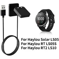 Generique Chargeur Pour Montre Connectée Xiaomi Haylou Ls05, Station De Recharge Pour Montre Solaire, Adaptateur Magnétique Usb, Câble De Chargement Pour Haylou Ls05s Ls10