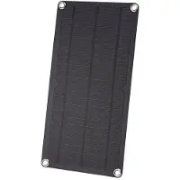 Generique Panneau solaire Semi-Flexible, 10W, double Port USB, pour l'extérieur, chargeur de téléphone portable