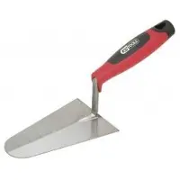 Ks Tools Truelle italienne ronde - manche bi-composant - 160 mm -