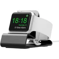 Generique Station De Charge En Alliage D'aluminium Pour Montre Intelligente, Pour Apple Watch 5 4