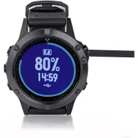 Generique Portable Sans Fil De Recharge Dock Câble Berceau Chargeur Pour Garmin Fenix ??5 5x 5s