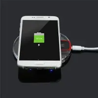 Autre Chargeur Induction Sans Fil Noir Et Transparent Compatible Iphone