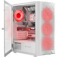 VIST White PC Gaming Ryzen 5 5500 - RAM 32Go - RTX 5060 - SSD 1To M.2 - WIFI - Windows 11 Pro