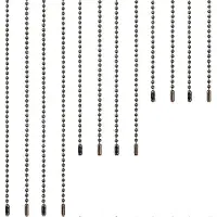Yunong Lot de 12 rallonges de chaîne de ventilateur de plafond en bronze, extra longues de 12/24/36 pouces