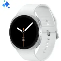 Samsung Galaxy Watch8 Galaxy Watch 8 3,81 cm (1.5") AMOLED 44 mm Numérique 480 x 480 pixels Écran tactile Argent Wifi GPS (satellite)
