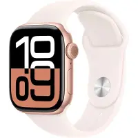 Apple Watch Series 10 4G 42 mm Or Rose Bracelet Sport S/M