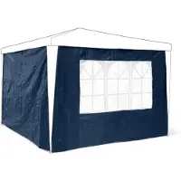 Relaxdays Panneau Latéral De Pavillon De Jardin Lot De 2 Parois Fenêtres