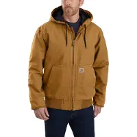Carhartt Duck Active Jacket Marron L Homme