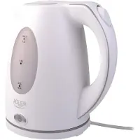 Adler AD1207 bouilloire électrique 1,5 L 2000 W Blanc