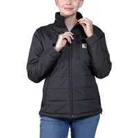 Carhartt Relaxed Fit Light Insulated Jacket Noir L Femme