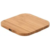 Generique Chargeur sans fil Qi Portable en bois mince, pour Apple iPhone 8 Plus X, pour Samsung S6 S7 S9 S8