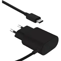 Microsoft Chargeur Secteur Avec Câble Usb-C Intégré De 1m 15w - Noir