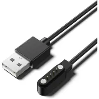 Generique Chargeur Pour Smartwatches,Fitness Trackers,Câble De Charge Magnétique Compatible Avec Un Espacement Des Contacts De 7,62 Mm,Avec Connexion À 4 Broches