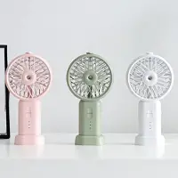 Generique Ventilateur De Poche Portable ? Jet D'Eau De 12Ml 800Ma, Mini Climatiseur, Humidificateur, Pour Le Bureau Et La Maison 9109-May14A00484