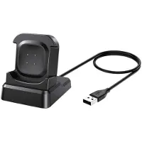 Generique Support De Chargeur De Montre Intelligente, Base De Station De Charge Avec Câble Usb De 4,2 Pieds, Remplacement Pour Fitbit Sense/Versa 3