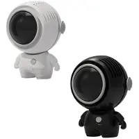 Generique Mini ventilateur portatif d'astronaute, Portable, Rechargeable par USB, sécurité sans palette, pour étudiants et enfants