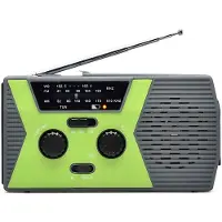 Generique Chargeur De Téléphone Usb D'urgence 2000mah, Manivelle, Radio Météo Portable Pour L'extérieur, Équipement De Camping, Outil De Survie