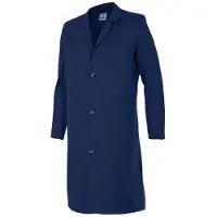 VELILLA Blouse longue à boutons Bleu Marine M - L