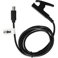 VHBW Câble Usb Compatible Avec Garmin Vívomove Trend 010-02665- 01 Smartwatch, Montre De Fitness - Station De Charge, Noir, 100 Cm