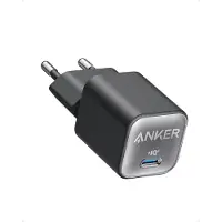 GDFHDHDFHDF Chargeur Iphone (Nano 3) Usb C, Gan 30 W Piq 3.0 Pps Compatible Avec Iphone 16 Plus/ 16 Pro Max/15/14/13/12/11, Galaxy, Pixel 4/3, Ipad (Câble Non Inclus)