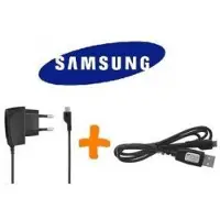 Generique Chargeur Secteur + Cable Data Samsung