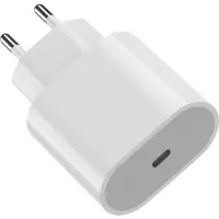 Phonillico Chargeur Secteur Rapide 18W pour iPhone 14/14 PLUS/14 PRO/14 PRO MAX/13/13 MINI/13 PRO/13 PRO MAX/12/12 MINI/12 PRO/12 PRO MAX/11/11 PRO/11 PRO MAX/X/XS/XS MAX/XR/SE 2022/SE 2020/8/8 PLUS