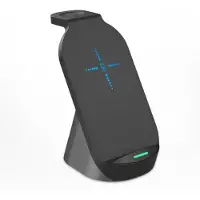 Generique Chargeur Sans Fil 3 En 1 Certifié Qi, Charge Rapide, Pour Airpods, Pour Iphone, Téléphones Mobiles Et Montres